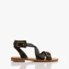 Zadig & Voltaire Cecilia Caprese Leren Sandalen - Zwart