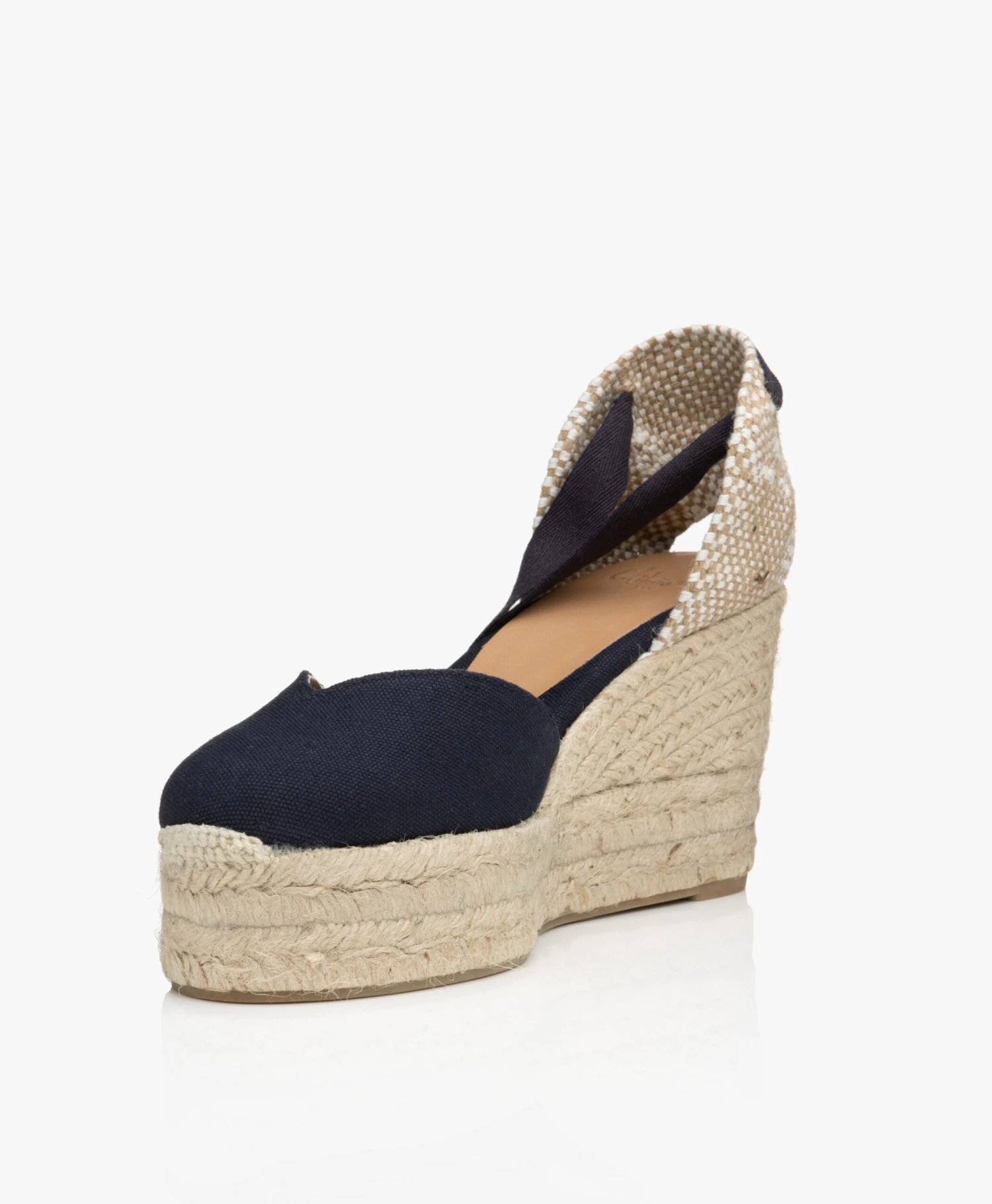 Castañer Chiara 9Cm Sleehak Espadrilles - Azul Marino 7 Castañer Chiara 9Cm Sleehak Espadrilles - Azul Marino - Afbeelding 7