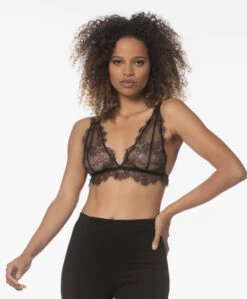 Anine Bing Delicate Lace Bra - Zwart -Mode Kleding 01a33741 4155 4850 a1bb ae5d5a5fe997 6507