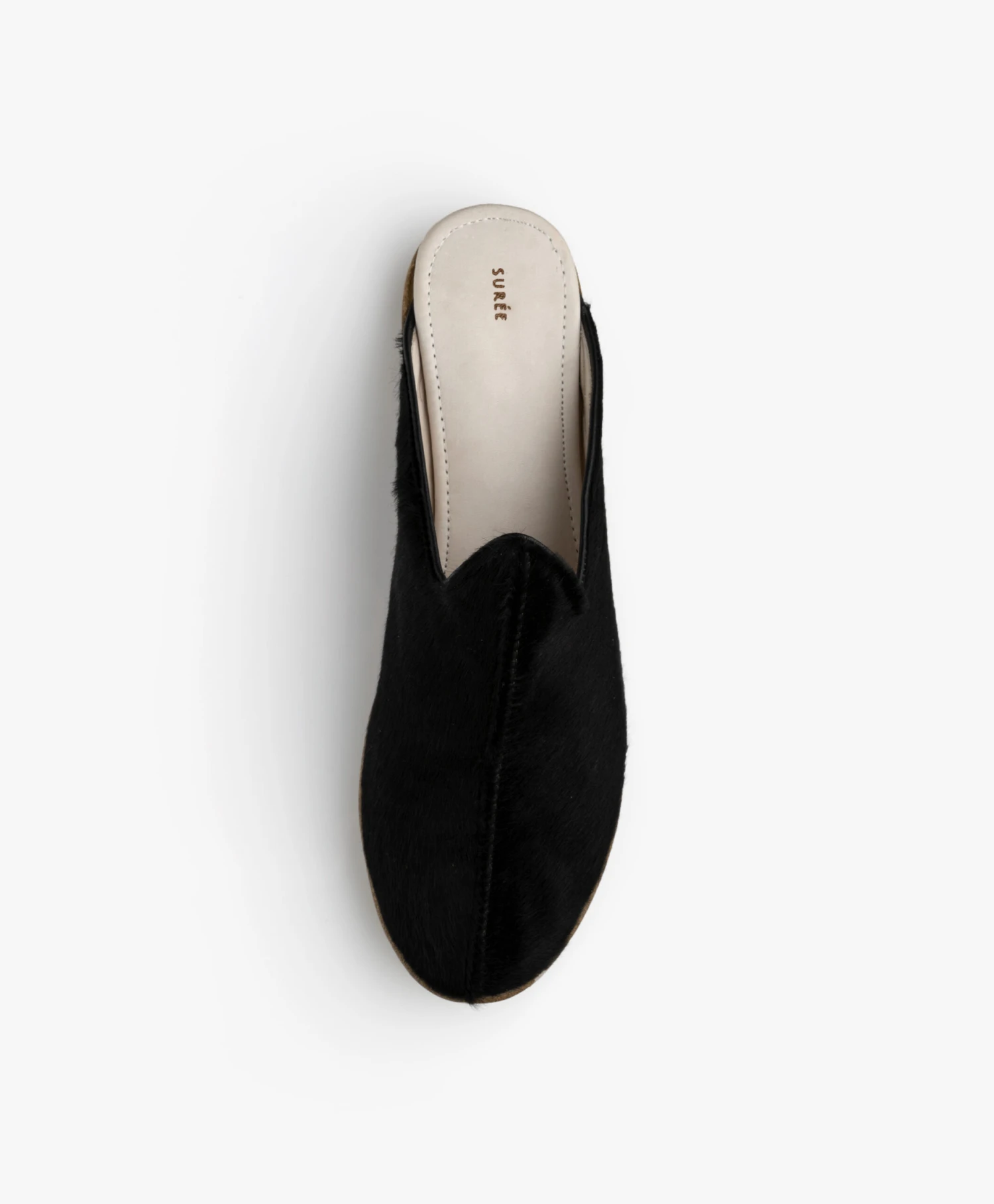 Surée Hairy Leren Mules - Zwart 8 Surée Hairy Leren Mules - Zwart - Afbeelding 8