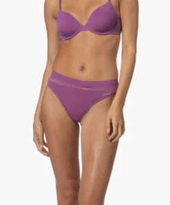 Calvin Klein Microfiber En Kanten String - Amethyst -Mode Kleding 03d05bf7 5199 4bc6 954e 120e25a84405 40