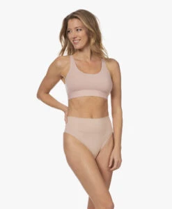 Wolford Beauty Cotton Rib Bralette - Poederroze -Mode Kleding 050a89fe 2ee9 456a 991e d60699576329 138