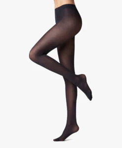 Falke Matt Deluxe 30 Den Panty - Marine