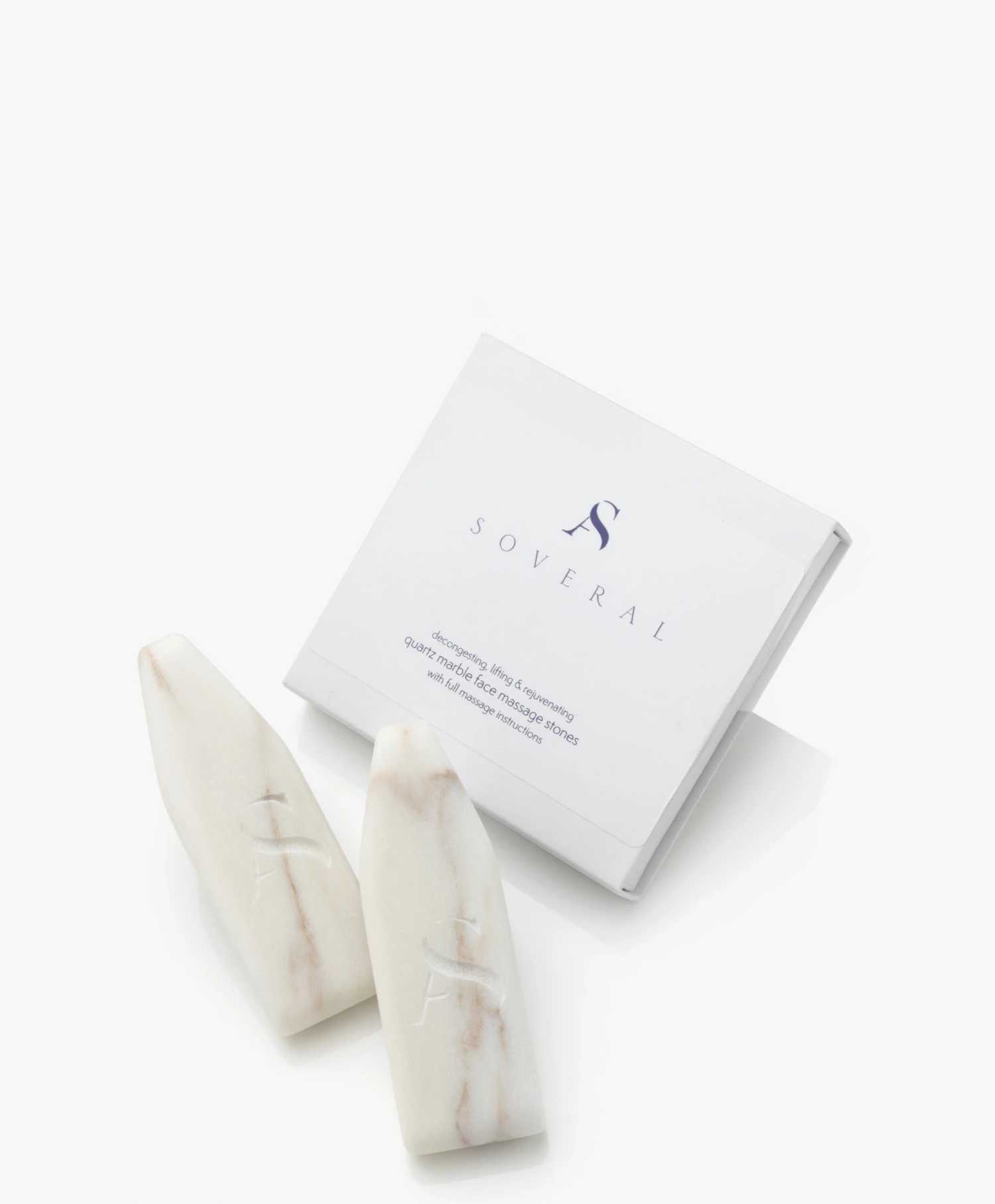 Soveral Verstevigende Gezichtsmassage Stenen - Marmerkwarts 1 Soveral Verstevigende Gezichtsmassage Stenen - Marmerkwarts