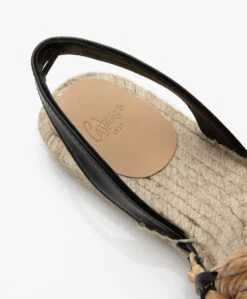 Castañer Pomila Slingback Espadrilles - Naturel/Zwart -Mode Kleding 060f480b af71 4c4a 8366 2f221d79cefc 02