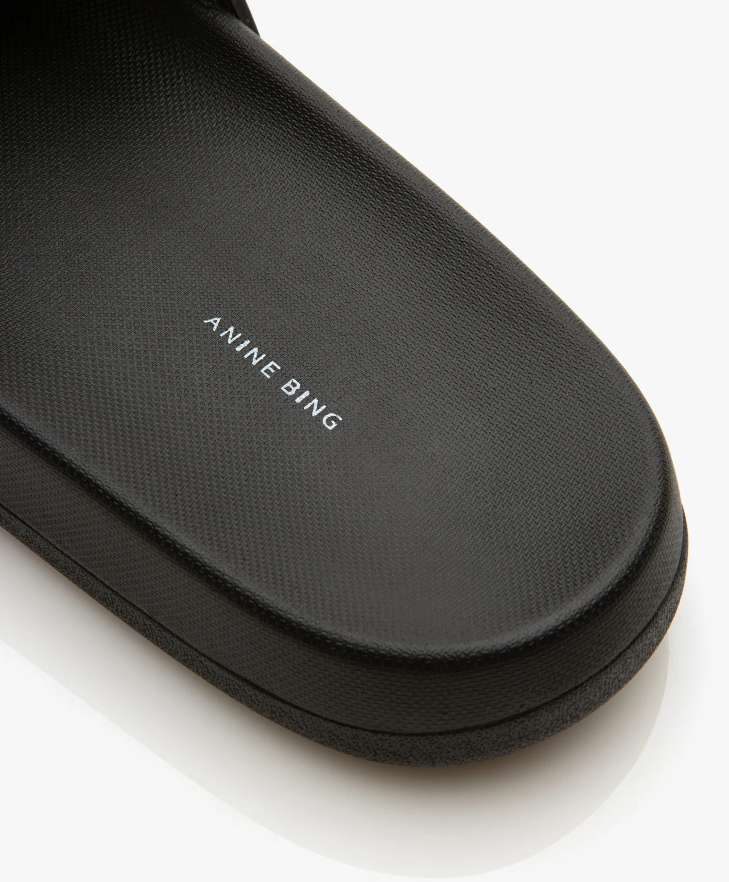 Anine Bing Isla Monogram Logo Slippers - Zwart 6 Anine Bing Isla Monogram Logo Slippers - Zwart - Afbeelding 6