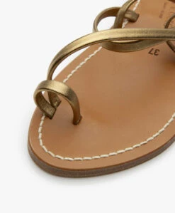 K. Jacques St. Tropez Ellada Gladiator Sandalen - Metallic Goud -Mode Kleding 07d156ec a06a 4687 a676 d2c21a79de11 124