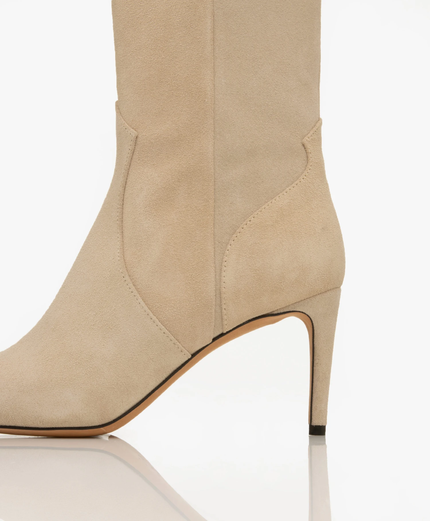 Iro Davy Match Suède Enkellaarzen - Beige 12 Iro Davy Match Suède Enkellaarzen - Beige - Afbeelding 12