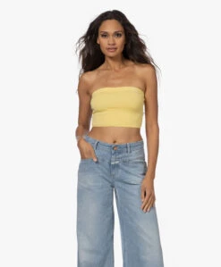 Skin Luna Pima Reversible Bandeau Top - Rev Gold/Sandstone -Mode Kleding 086e90b9 fbe1 4f2b 8cbd be75bc5a82d1 112