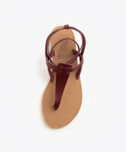 Ancient Greek Sandals Estia Leren Sandalen - Cherry -Mode Kleding 09351a6c 0e6a 4beb 9914 60155c620a1a 11