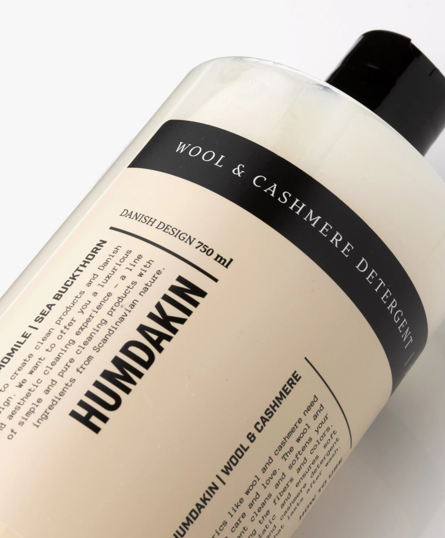 Humdakin 750Ml Wol En Cashmere Wasmiddel - Duindoorn En Kamille 2 Humdakin 750Ml Wol En Cashmere Wasmiddel - Duindoorn En Kamille - Afbeelding 2