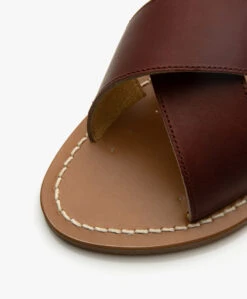 K. Jacques St. Tropez Osorno Leren Sandalen - Bordeaux -Mode Kleding 096cd328 916f 4a42 b489 aa286210f455 1910