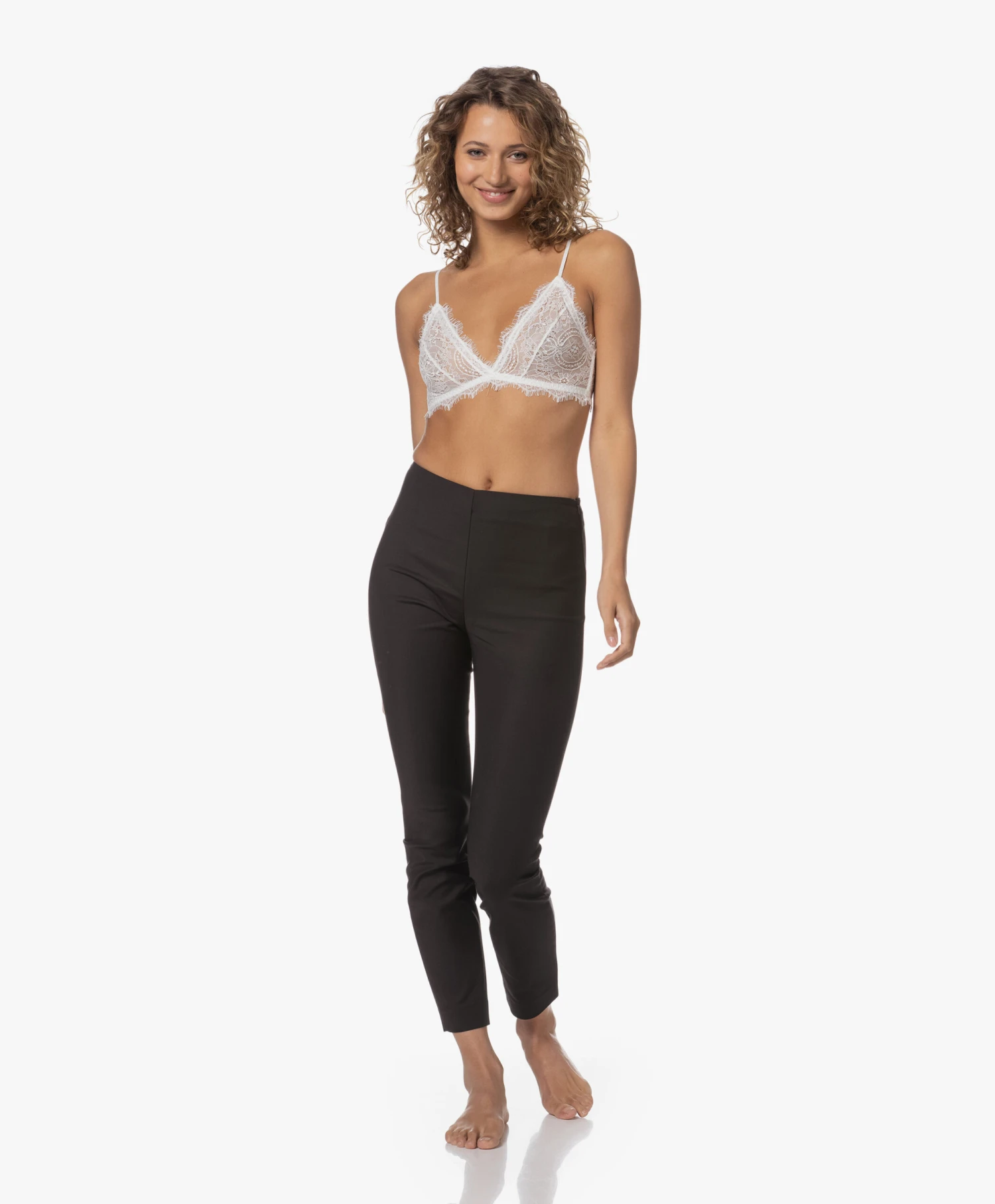 Anine Bing Lace Bra With Trim - Ivory 9 Anine Bing Lace Bra With Trim - Ivory - Afbeelding 9