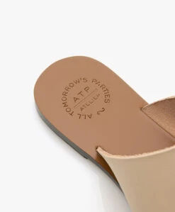 Atp Atelier Rosa Leren Slippers - Limestone -Mode Kleding 0c655381 49b6 40dc b8cf 51d2b4504d58 220