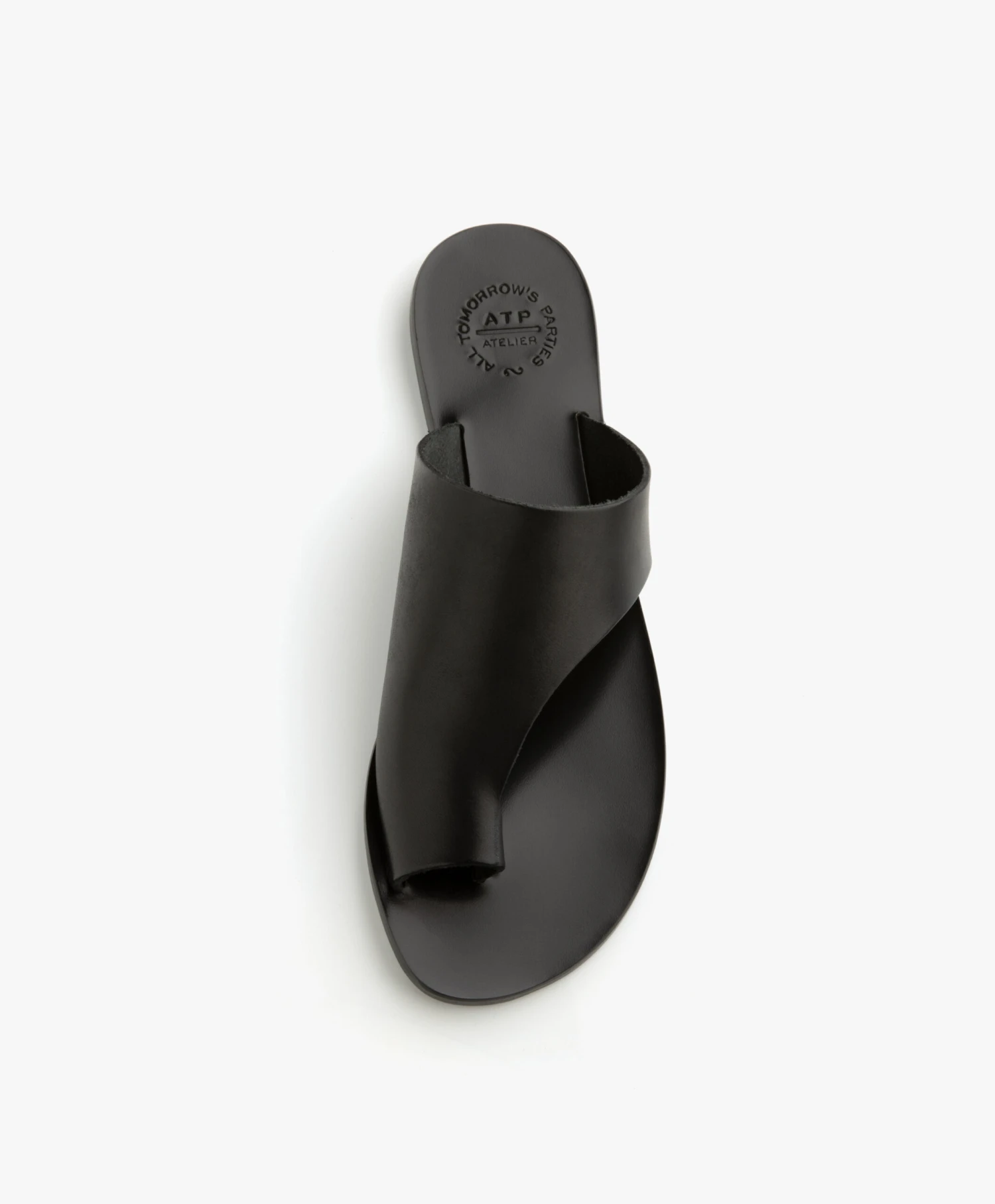 Atp Atelier Rosa Leren Slippers - Zwart 13 Atp Atelier Rosa Leren Slippers - Zwart - Afbeelding 13