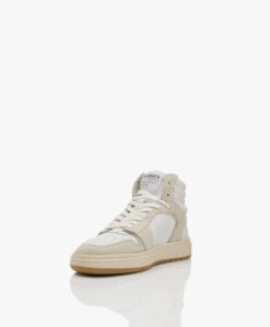 Closed Leren High-Top Sneakers - Reed Beige -Mode Kleding 0f6f9ed8 e847 4492 aeaf 3c37833a73d2 508