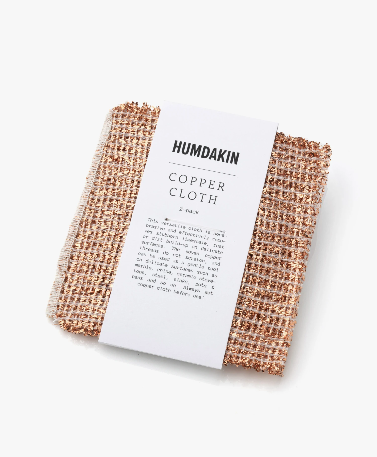 Humdakin 2X Reinigende Koperdoekjes 1 Humdakin 2X Reinigende Koperdoekjes