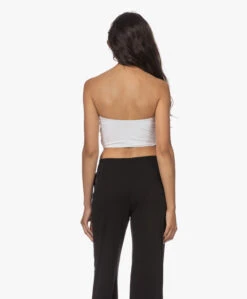 Skin Luna Pima Katoenen Bandeau Top - Wit -Mode Kleding 119e6129 795f 4969 aa1f a688d8954d44 152