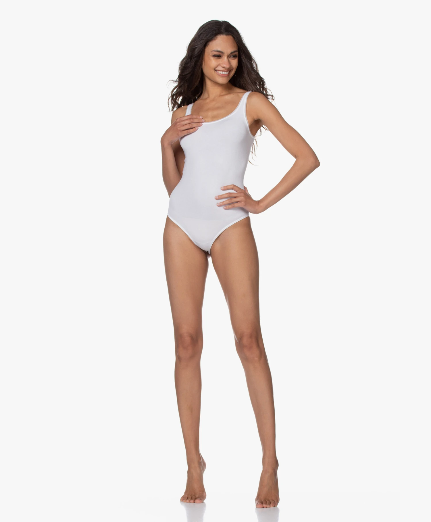 Wolford Jamaika Stretch-Jersey String Body - Wit 10 Wolford Jamaika Stretch-Jersey String Body - Wit - Afbeelding 10