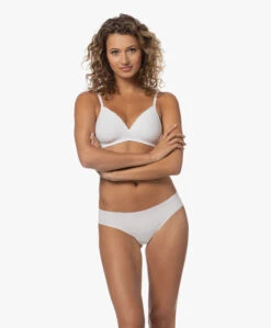 Hanro Invisible Cotton Brazilian Slip - Wit -Mode Kleding 13892437 ded2 470c a85e 7c63046e3fc2 95