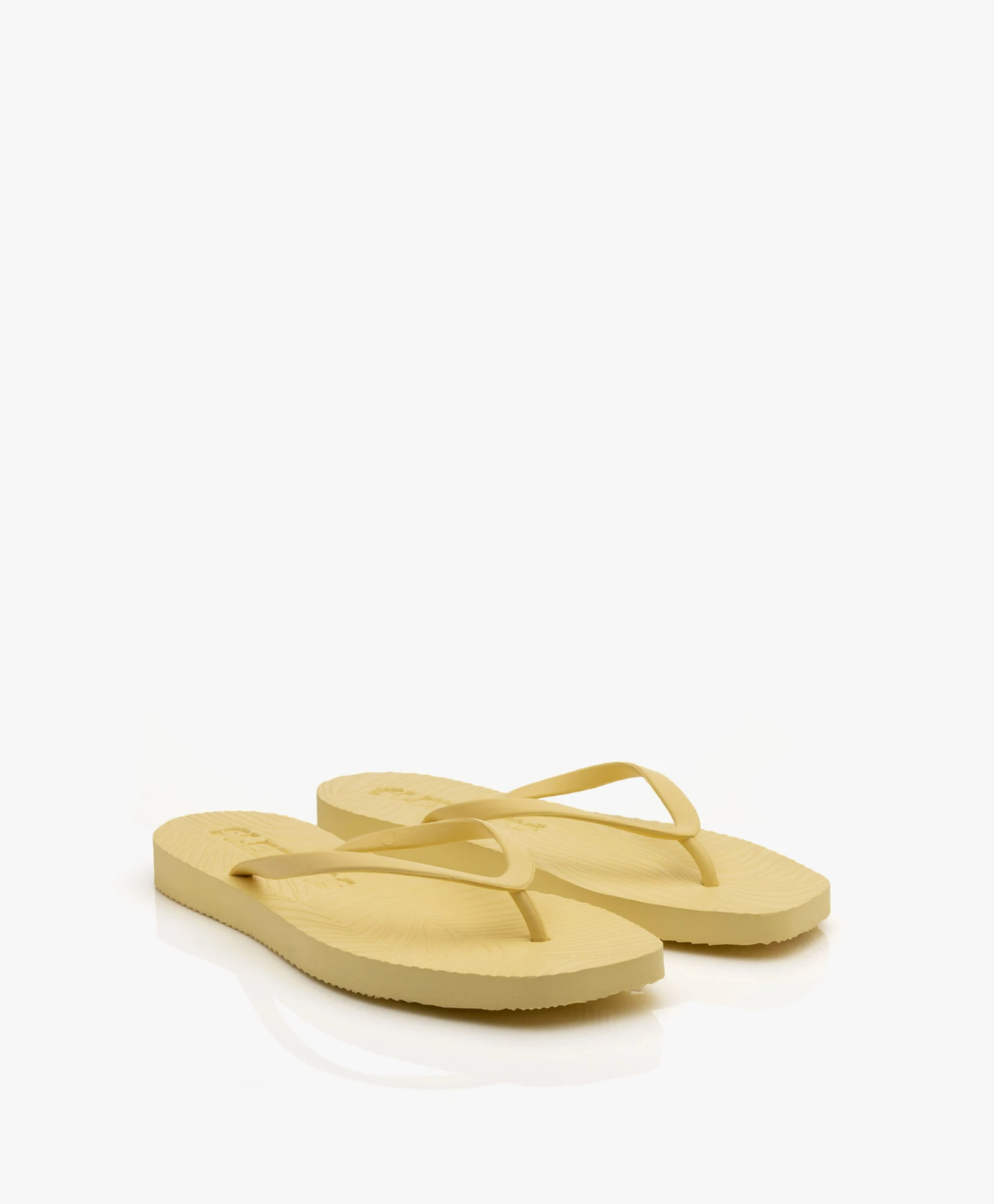 Sleepers Tapered Teenslippers Van Natuurlijk Rubber - Mellow Yellow 4 Sleepers Tapered Teenslippers Van Natuurlijk Rubber - Mellow Yellow - Afbeelding 4