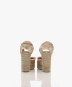 Castañer Clarina Raw Edge Sleehak Espadrilles - Rosa Empolvado 13 Castañer Clarina Raw Edge Sleehak Espadrilles - Rosa Empolvado -Mode Kleding 15eaa8b5 9fb4 4045 b8a6 57b45db40104 07