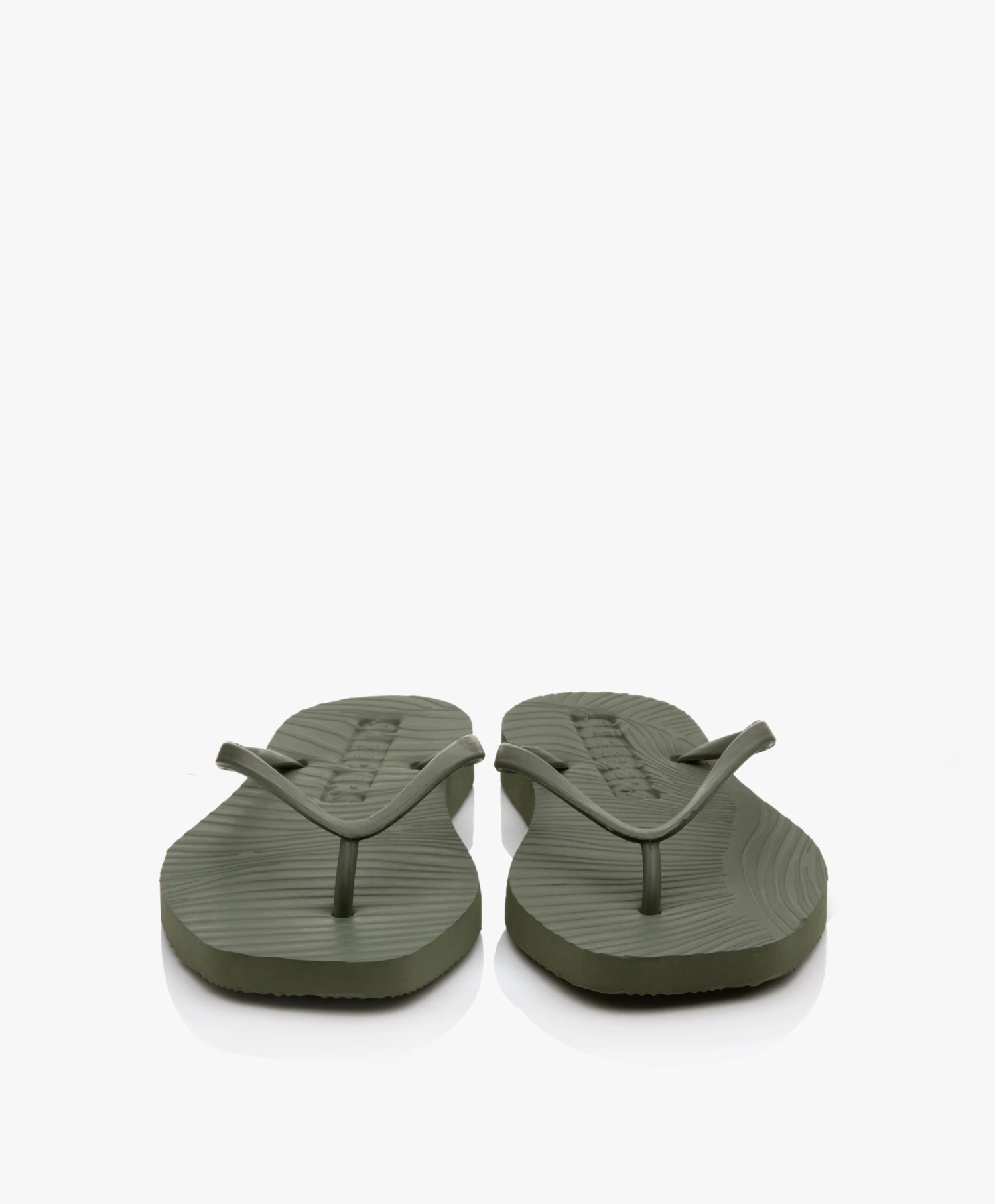 Sleepers Tapered Teenslippers Van Natuurlijk Rubber - Groen 4 Sleepers Tapered Teenslippers Van Natuurlijk Rubber - Groen - Afbeelding 4