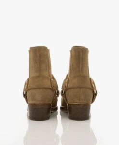 Re/Done Cavalry Suède Enkellaarzen - Caramel -Mode Kleding 1692d70d 874a 4597 8955 539ec39dea72 786