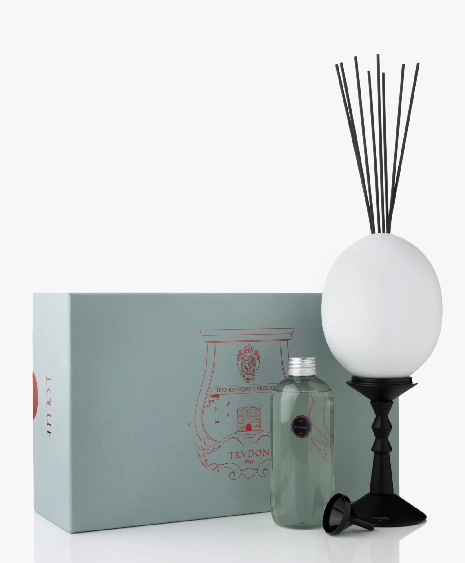 Trudon L'Oeuf Cyrnos Diffuserset - 300Ml 3 Trudon L'Oeuf Cyrnos Diffuserset - 300Ml - Afbeelding 3
