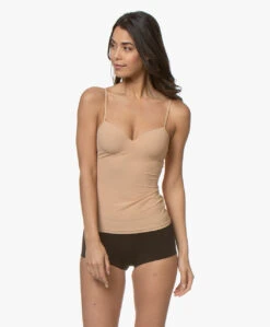 Hanro Allure Bh Camisole - Nude 23 Hanro Allure Bh Camisole - Nude -Mode Kleding 190404 Hanro Schalen BH Top Allure Nude 33