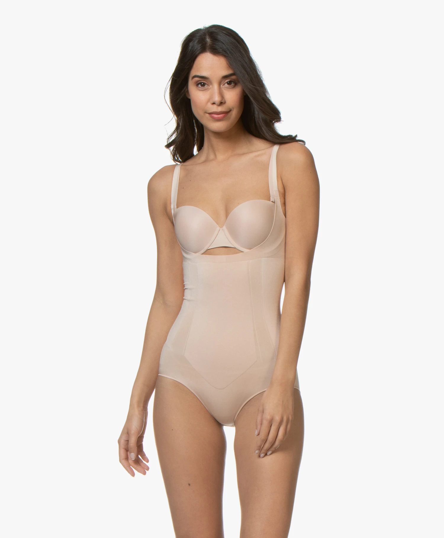 Spanx® Oncore Open-Bust Bodysuit - Soft Nude 1 Spanx® Oncore Open-Bust Bodysuit - Soft Nude