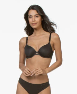 Calvin Klein Invisibles T-Shirt Bh - Zwart -Mode Kleding 190509 Calvin Klein Invisibles T Shirt BH Zwart 13