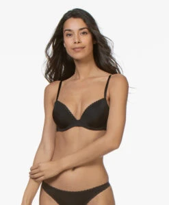 Calvin Klein Seductive Comfort Demi Lift Bh - Zwart