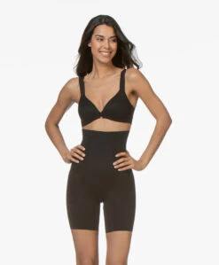 Spanx® Oncore High-Waist Short - Zwart -Mode Kleding 190509 SPANX OnCore High Waist Short Zwart 24