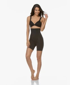Spanx® Oncore High-Waist Short - Zwart -Mode Kleding 190509 SPANX OnCore High Waist Short Zwart 49