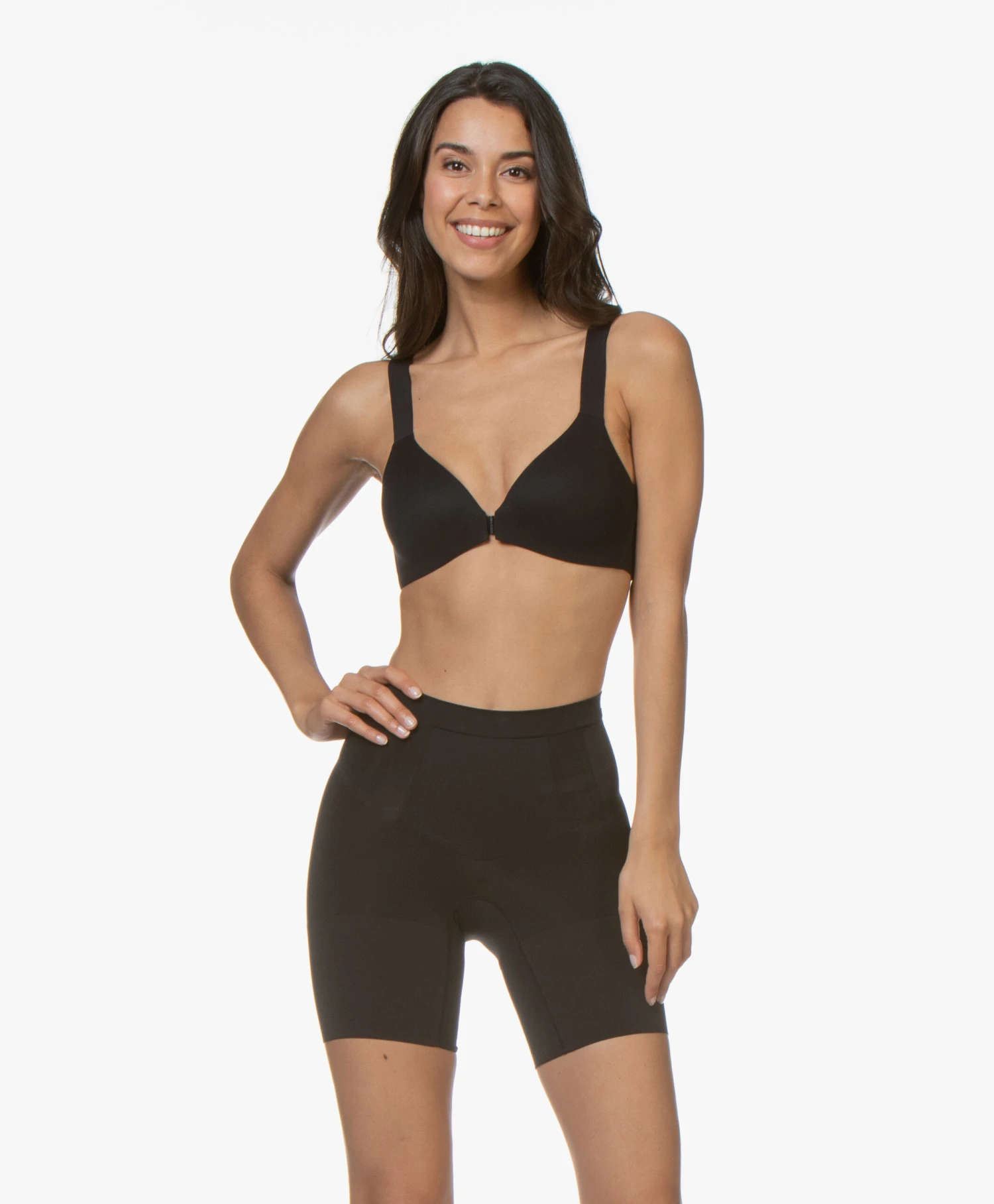 Spanx® Oncore Mid-Thigh Short - Zwart 11 Spanx® Oncore Mid-Thigh Short - Zwart - Afbeelding 11