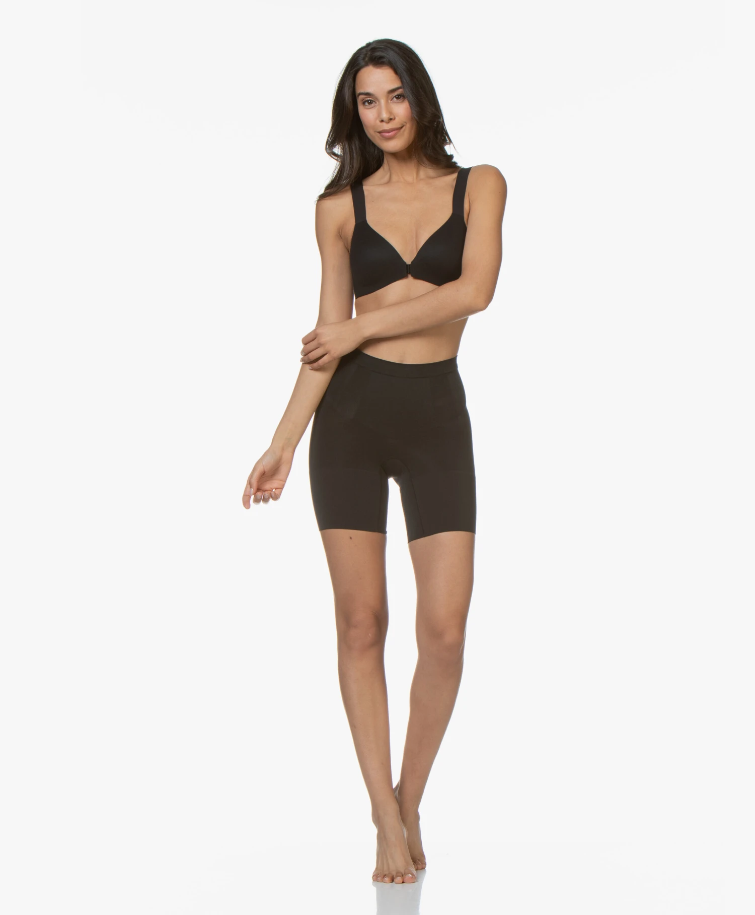 Spanx® Oncore Mid-Thigh Short - Zwart 2 Spanx® Oncore Mid-Thigh Short - Zwart - Afbeelding 2