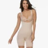 Spanx® Oncore Open-Bust Mid-Thigh Bodysuit - Soft Nude