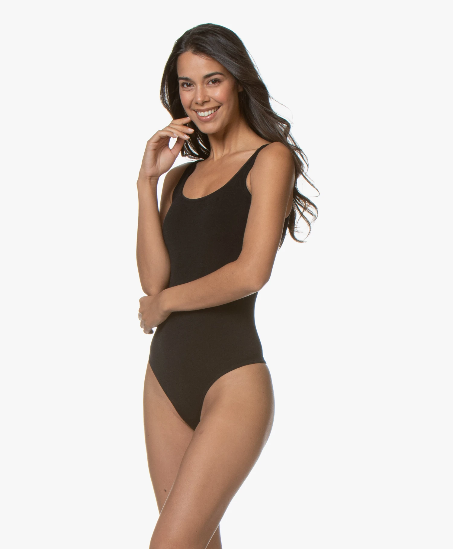 Wolford Jamaika Stretch-Jersey String Body - Zwart 9 Wolford Jamaika Stretch-Jersey String Body - Zwart - Afbeelding 9