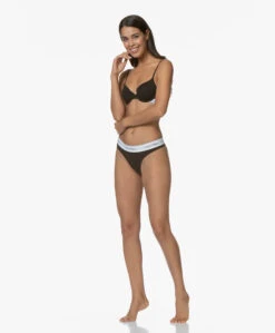 Calvin Klein Modern Cotton T-Shirt Bh - Zwart/Wit 25 Calvin Klein Modern Cotton T-Shirt Bh - Zwart/Wit -Mode Kleding 190814 Calvin Klein Modern Cotton T shirt BH ZwartWit 58