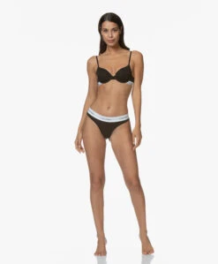 Calvin Klein Modern Cotton T-Shirt Bh - Zwart/Wit 18 Calvin Klein Modern Cotton T-Shirt Bh - Zwart/Wit -Mode Kleding 190814 Calvin Klein Modern Cotton T shirt BH ZwartWit 66