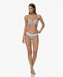 Calvin Klein Modern Cotton T-Shirt Bh - Grijs Mêlee 17 Calvin Klein Modern Cotton T-Shirt Bh - Grijs Mêlee -Mode Kleding 190814 Calvin Klein Modern T Shirt Bra Grey Heather 63