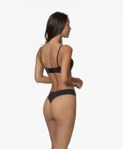 Wolford Pure String - Zwart -Mode Kleding 190814 Wolford Pure String Black 447
