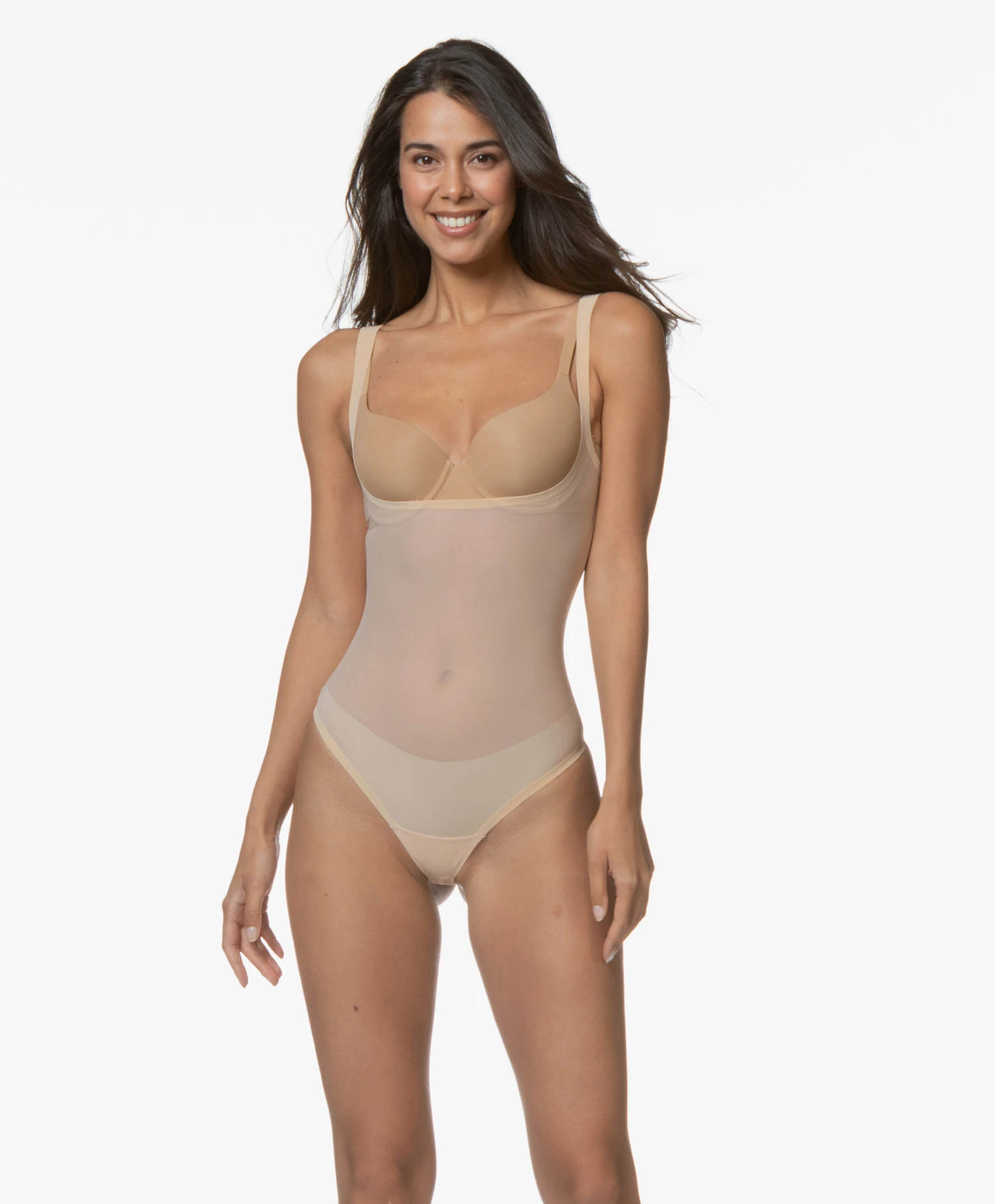 Wolford Tulle Forming String Body - Nude 7 Wolford Tulle Forming String Body - Nude - Afbeelding 7