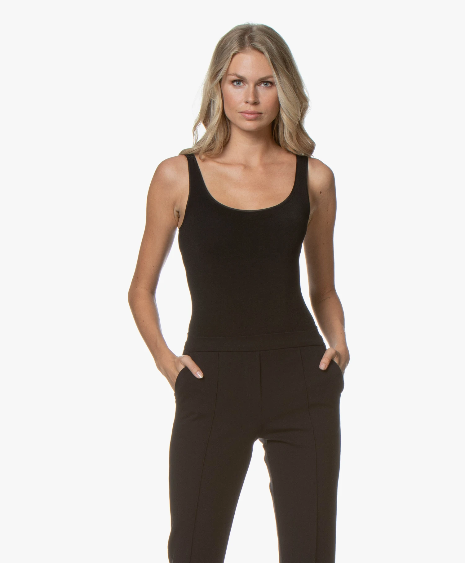 Wolford Jamaika Stretch-Jersey String Body - Zwart 8 Wolford Jamaika Stretch-Jersey String Body - Zwart - Afbeelding 8