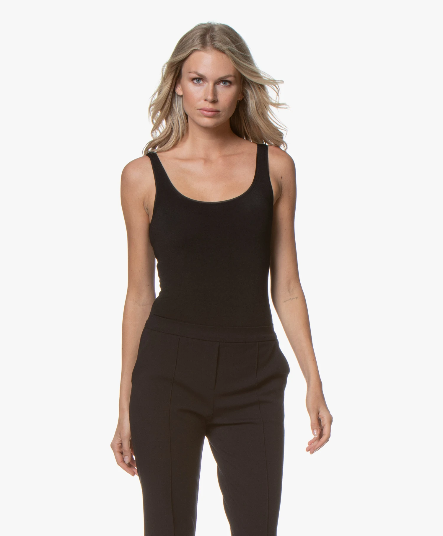 Wolford Jamaika Stretch-Jersey String Body - Zwart 11 Wolford Jamaika Stretch-Jersey String Body - Zwart - Afbeelding 11