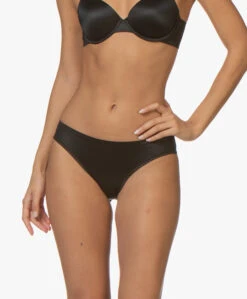 Calvin Klein Liquid Touch Slip - Zwart -Mode Kleding 191024 Calvin Klein Bikini Black 115