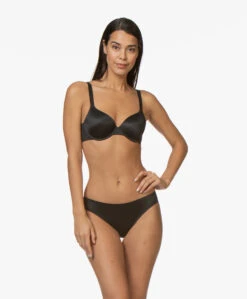 Calvin Klein Liquid Touch Slip - Zwart -Mode Kleding 191024 Calvin Klein Bikini Black 86
