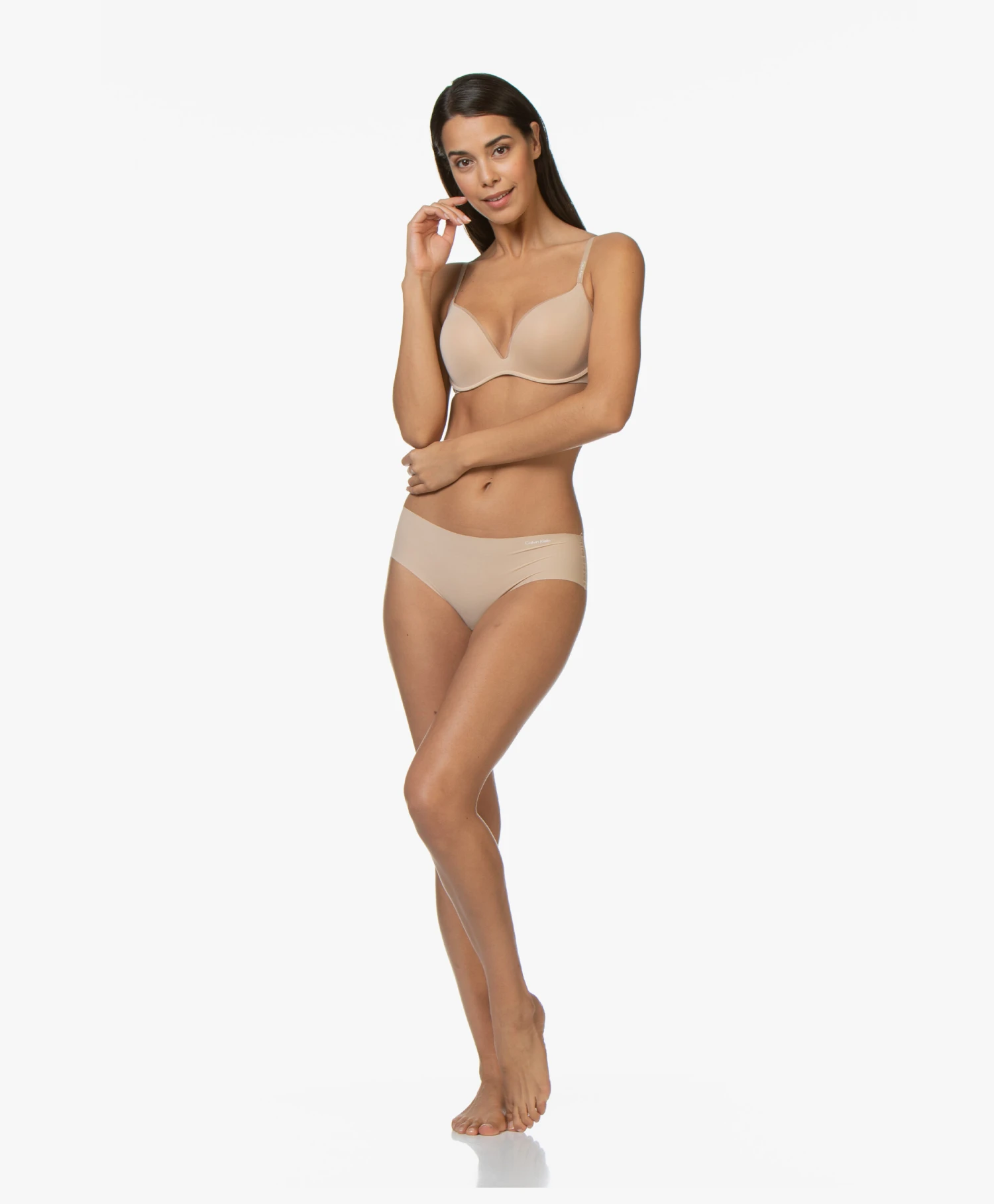 Calvin Klein Invisibles Hipster - Light Caramel 10 Calvin Klein Invisibles Hipster - Light Caramel - Afbeelding 10