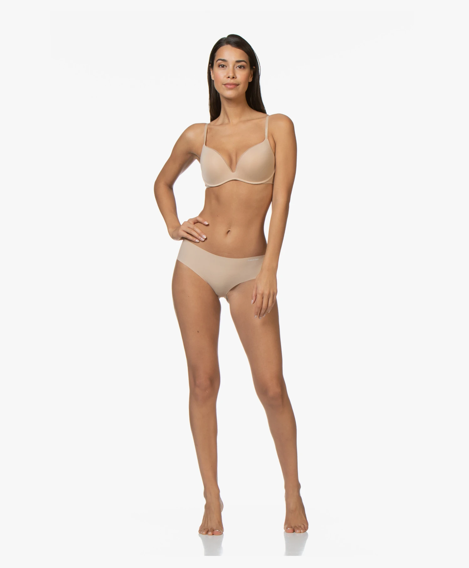 Calvin Klein Invisibles Hipster - Light Caramel 9 Calvin Klein Invisibles Hipster - Light Caramel - Afbeelding 9